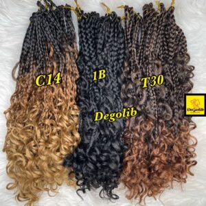 Boho Box braids