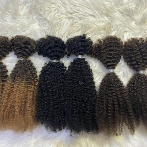 Human hair Natural kinky Curly